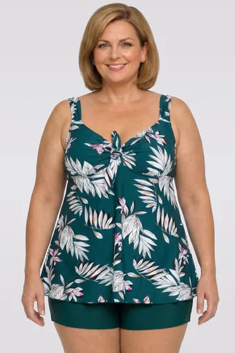 kópia z kópia z kópia z kópia z Čierny outfit s tropickým vzorom