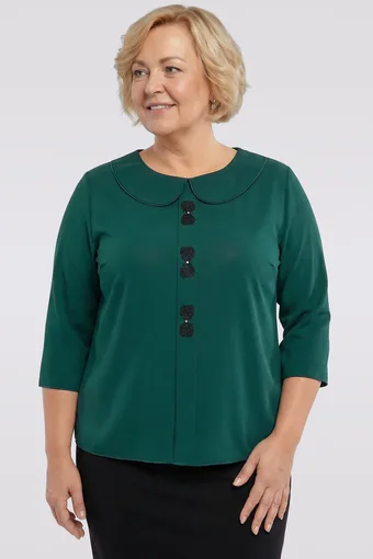 Formálna blúzka s golierom