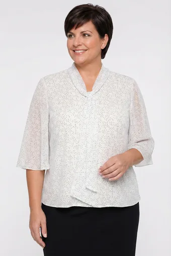 kópia z kópia z Ružová blúzka s kravatou