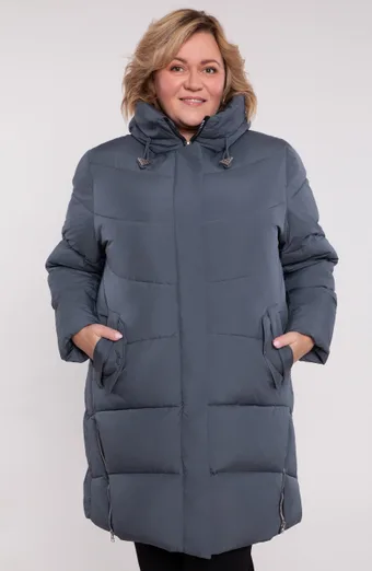 kópia z kópia z kópia z kópia z Dlhá čierna bunda s prešívaním