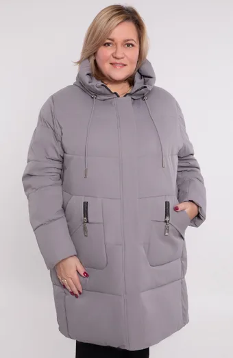 Čierna zimná bunda