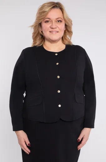kópia z kópia z Svetlá tmavomodrá bunda s vreckami