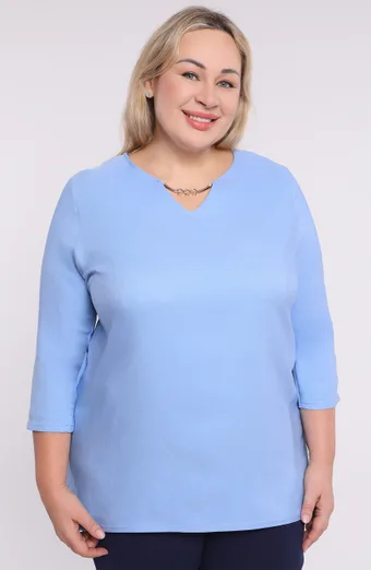 kópia z kópia z kópia z kópia z Bluzka sweterkowa duże cętki