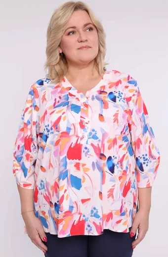 kópia z kópia z kópia z Bluzka koszulowa granatowe paseczki