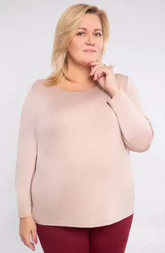 Obyčajná námornícka modrá blúzka