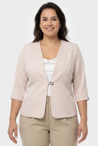 Béžová blejzer