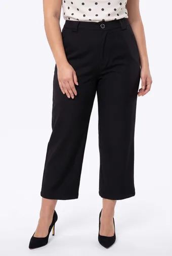 Čierne culottes