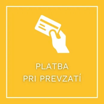 PLATBA PRI PREVZATÍ